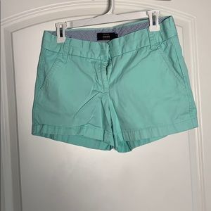 J. Crew Cyan Shorts